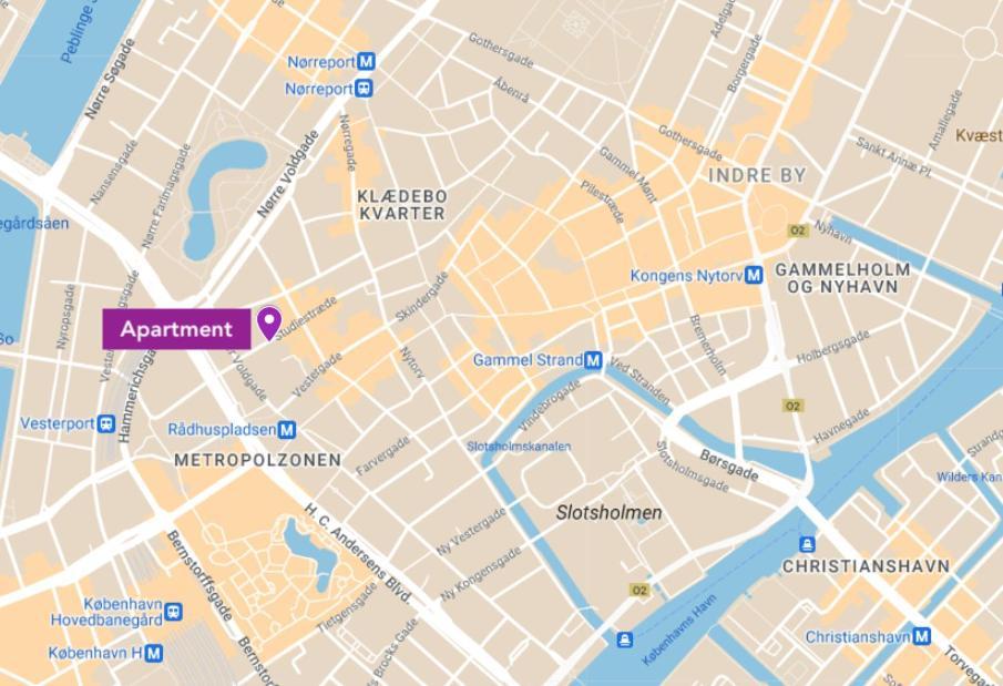 Beautiful One-Bedroom Apartment In Cph City Copenaghen Esterno foto